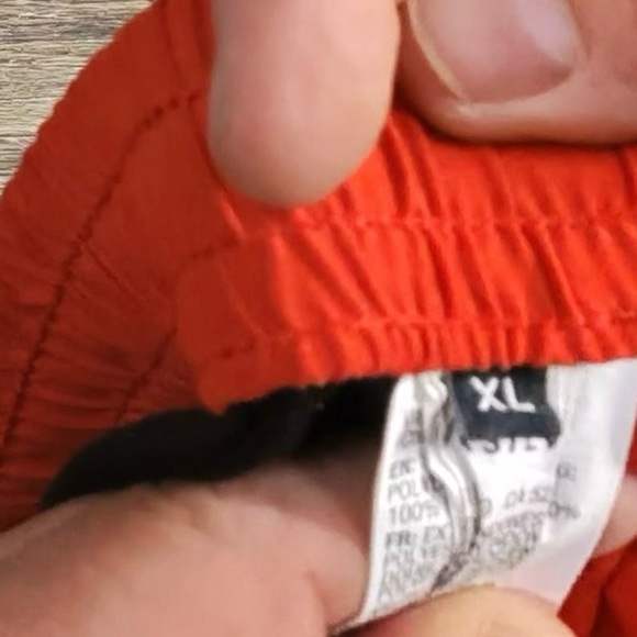 Quiksilver Red Swim Board Shorts - Picture 7 of 8